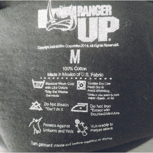 Ranger Up T-Shirt Adult M I Will Never Look Away I Am The SheepDog Black Cotton - Picture 5 of 8